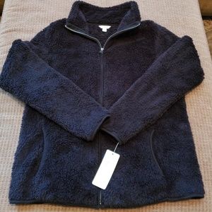 Sonoma Black fleece zip jacket